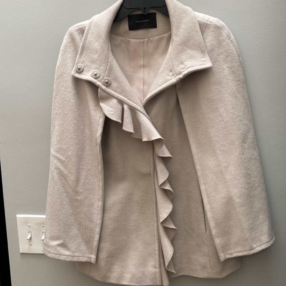 Tahari Cape Coat, Small